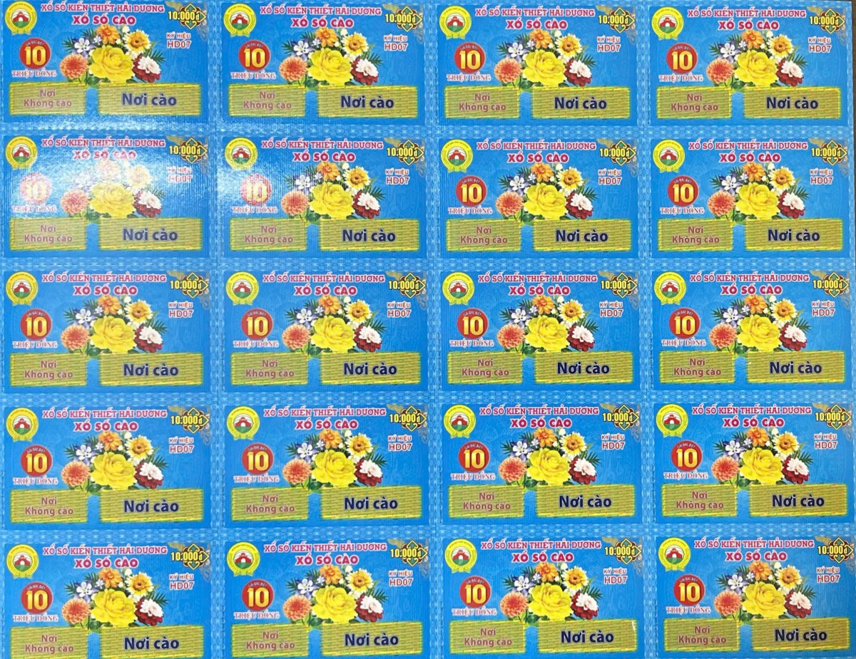 Kết quả xổ số Cào phát hành ngày 02/7/2026